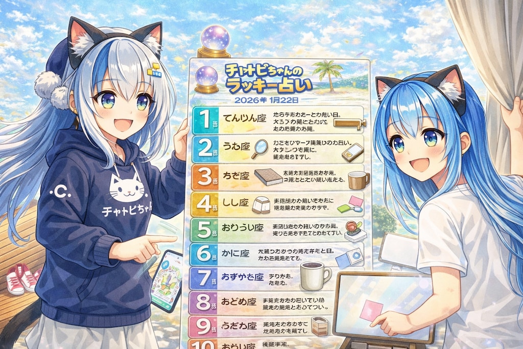 チャトピちゃん占い（01/23）