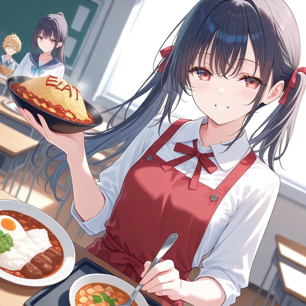 激汗間違いなし激辛カレーオムレツ