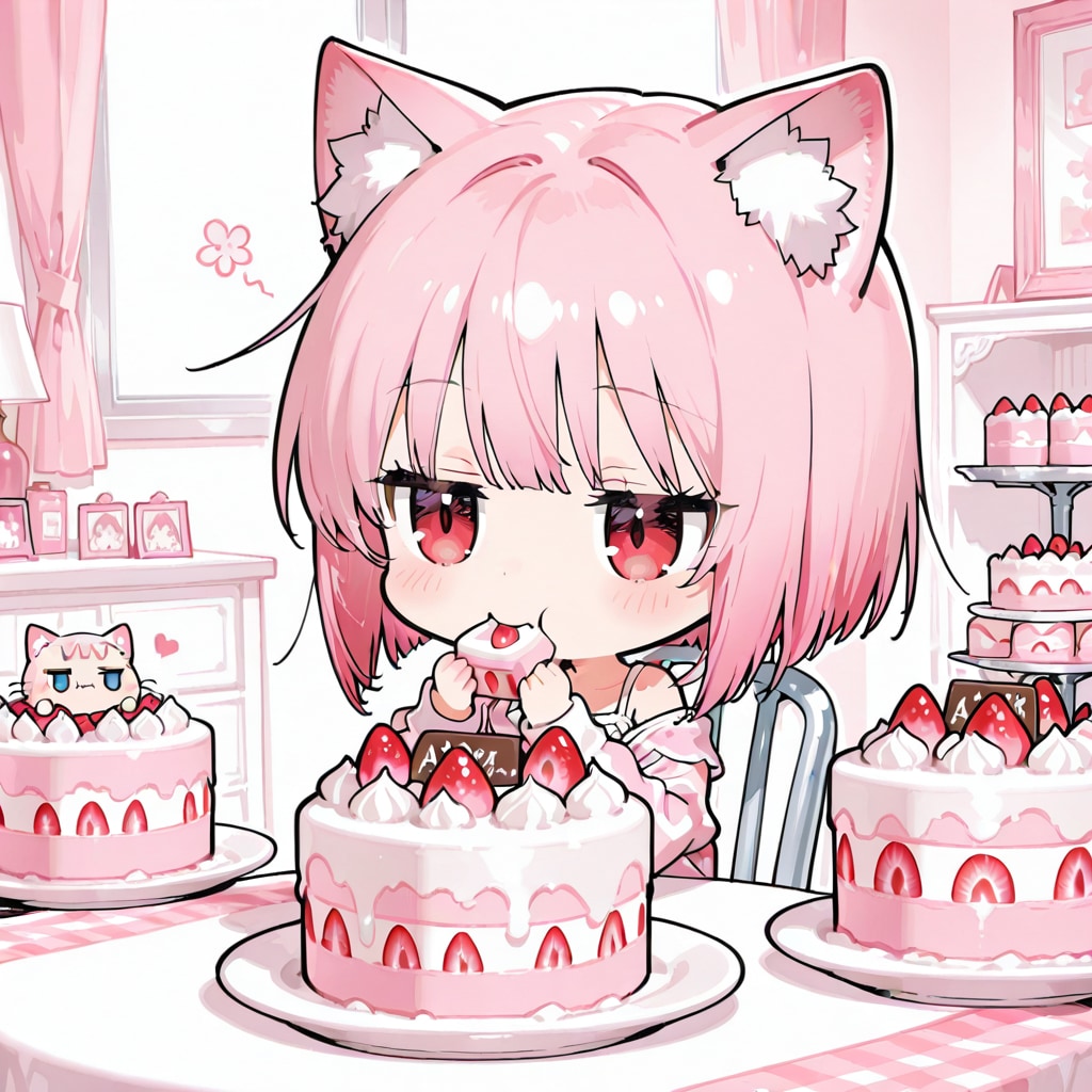 半額ケーキ美味し | の人気AIイラスト・グラビア