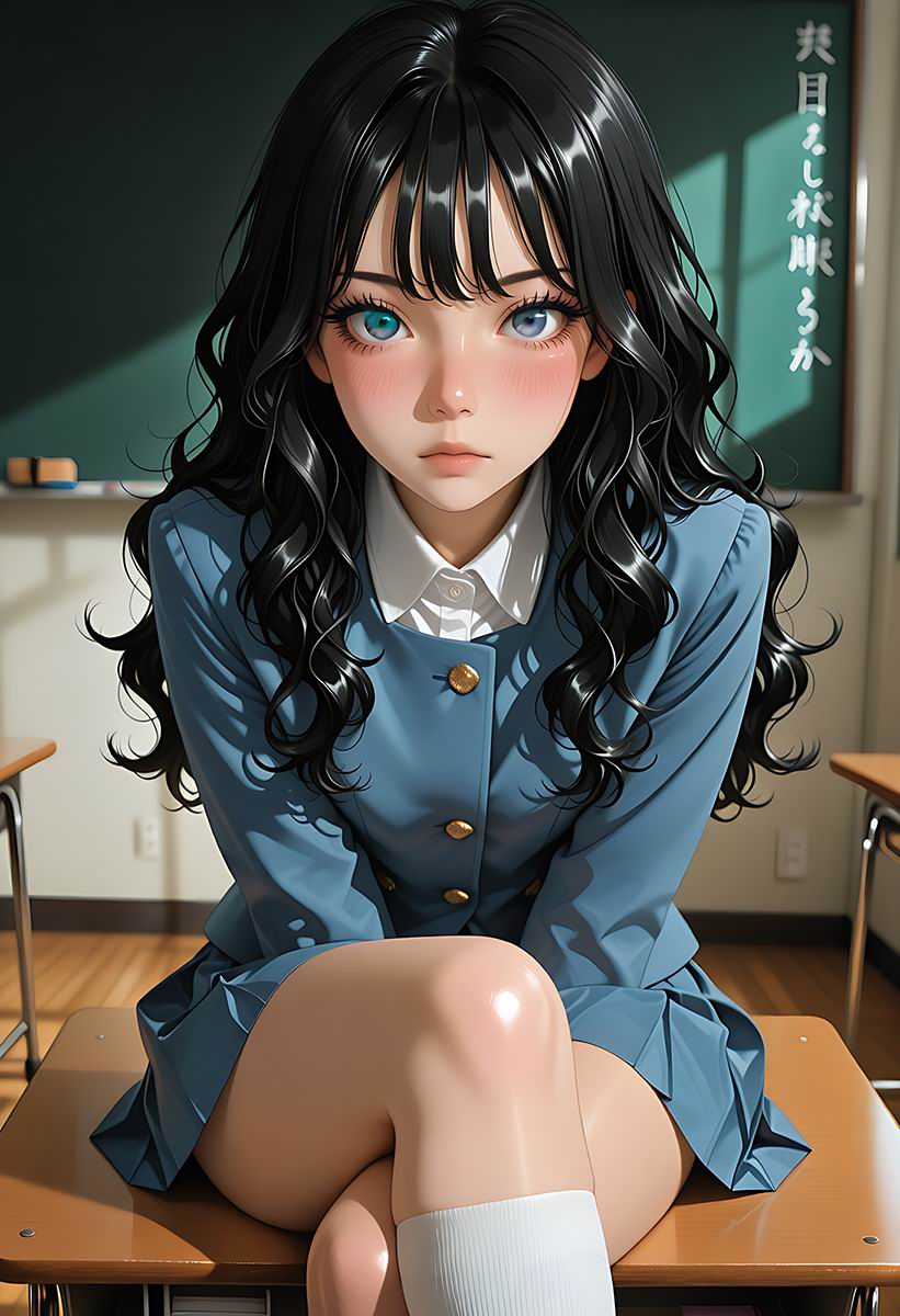 じろじろ見る | の人気AIイラスト・グラビア