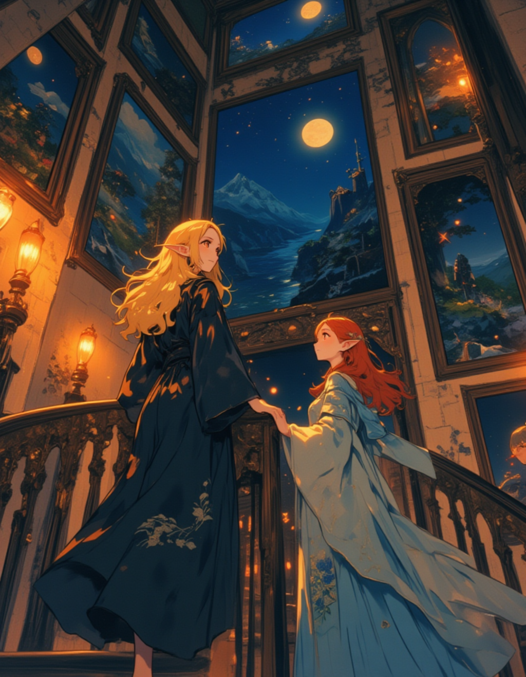 【セナ】月光の螺旋階段 ～歴史と孤独の邂逅～