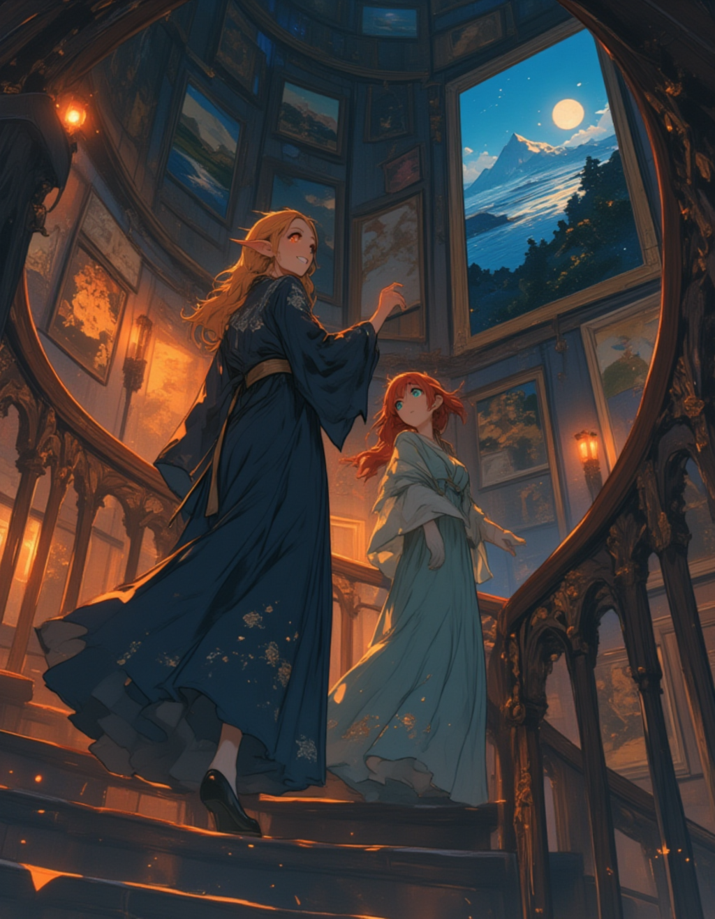 【セナ】月光の螺旋階段 ～歴史と孤独の邂逅～