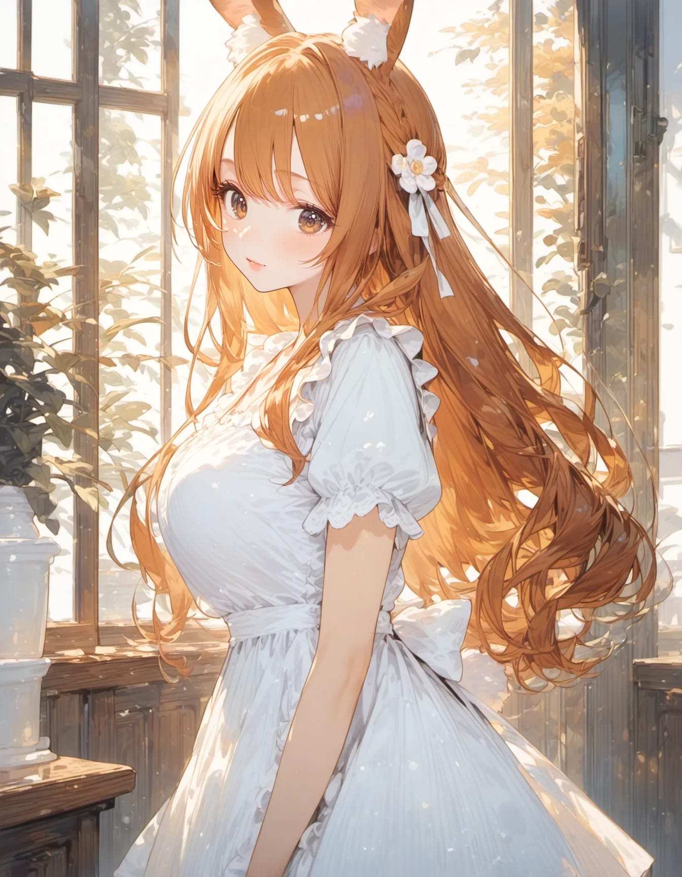 Dawn Woven Through Her Hair | の人気AIイラスト・グラビア