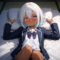 前　褐色白髪人魚姫 3枚目