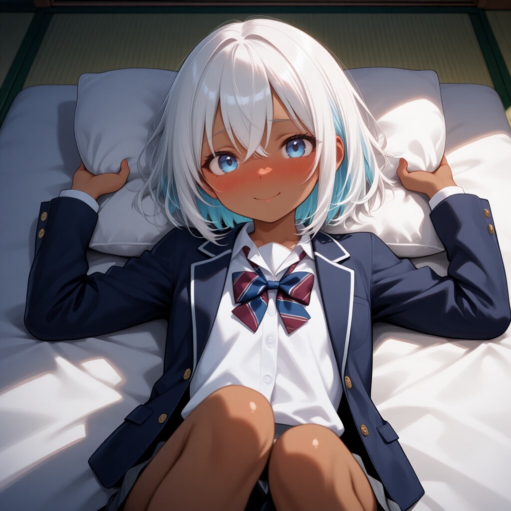 前　褐色白髪人魚姫