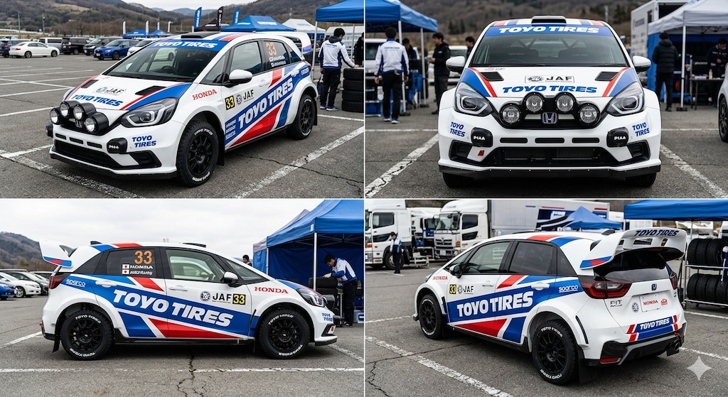 トーヨータイヤフィットラリーカー
