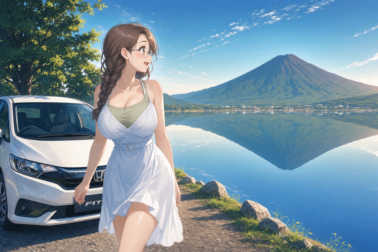 逆さ富士を見に行きたいなあ
