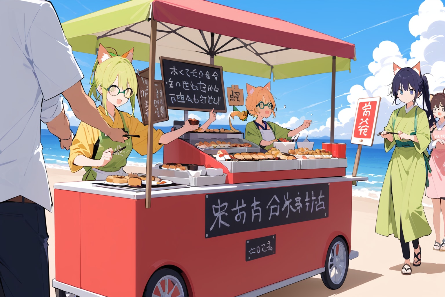 今日の任意焼き　2025-07-04 | の人気AIイラスト・グラビア