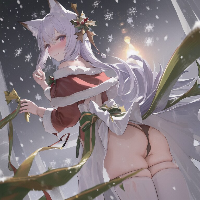 狐サンタ