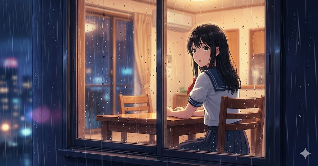 夜の雨