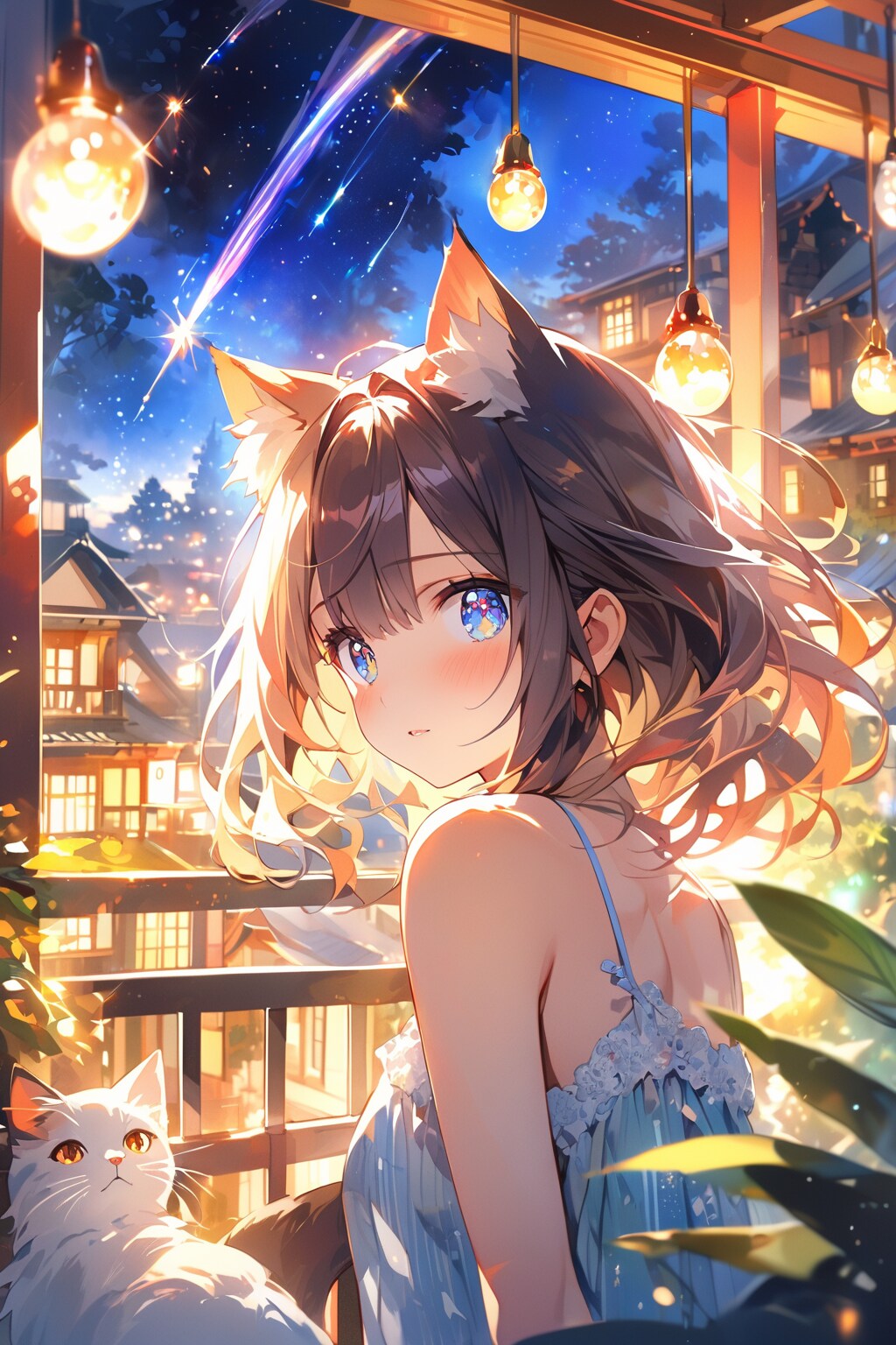 色鮮やかな夜 | の人気AIイラスト・グラビア