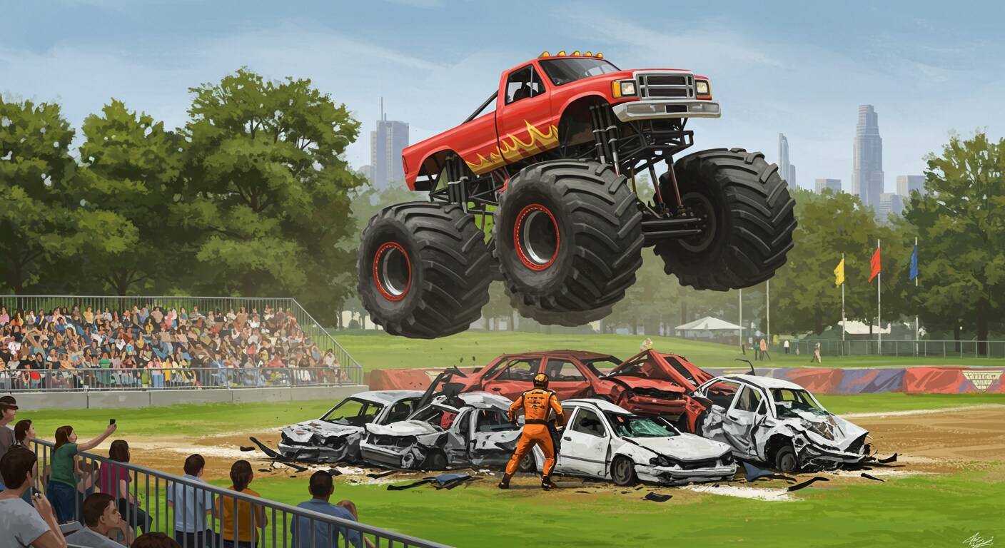 モンスタートラック　10 | の人気AIイラスト・グラビア