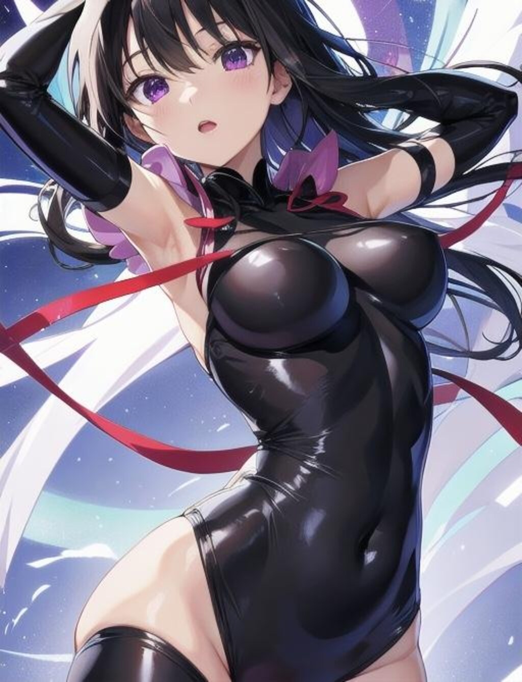 ぴっちりスーツを着た暁美ほむらちゃん