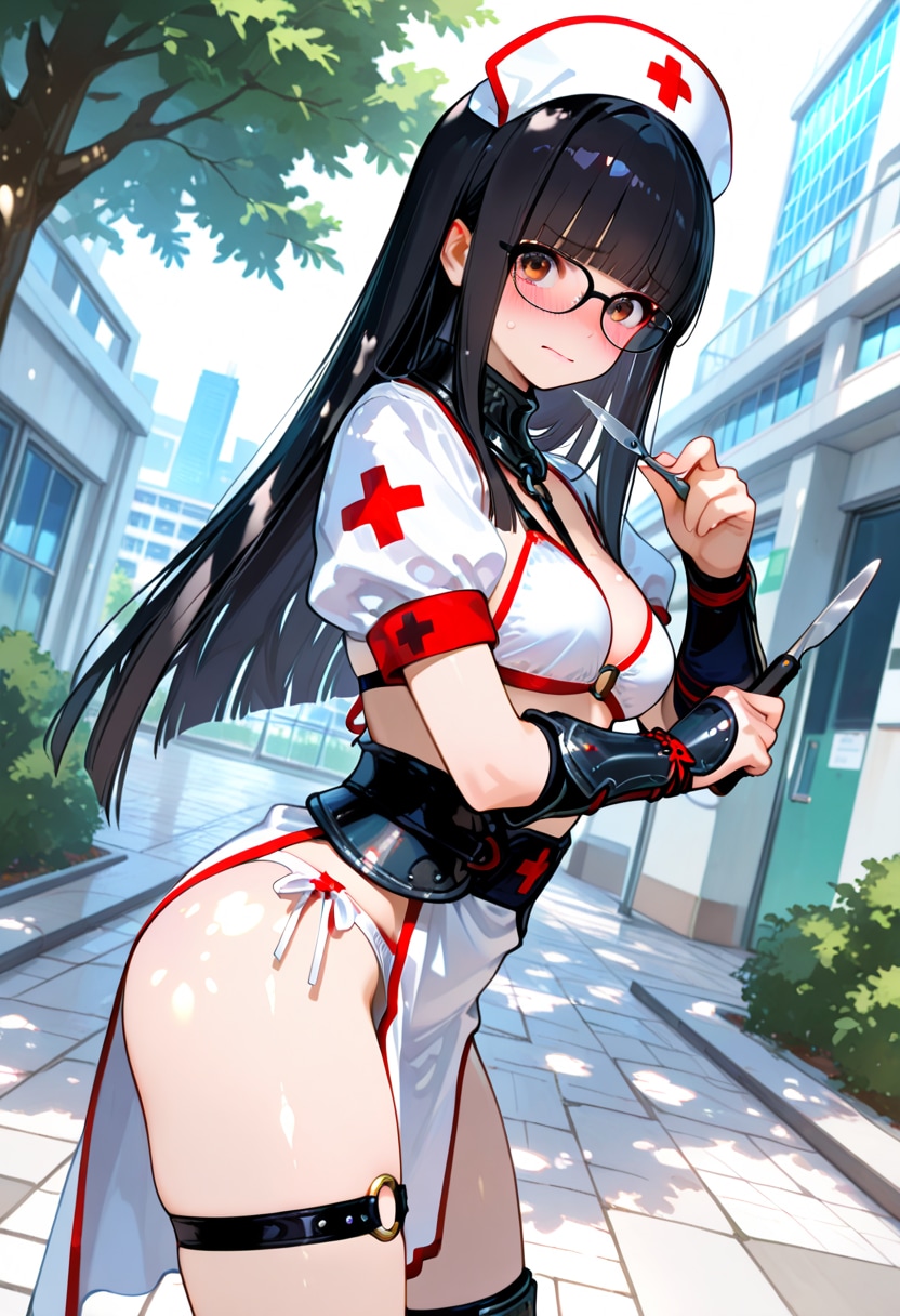 働くビキニアーマー②