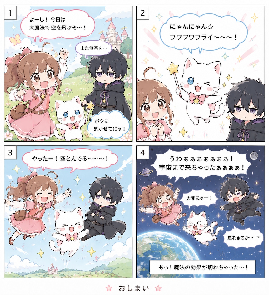 飛びすぎ注意