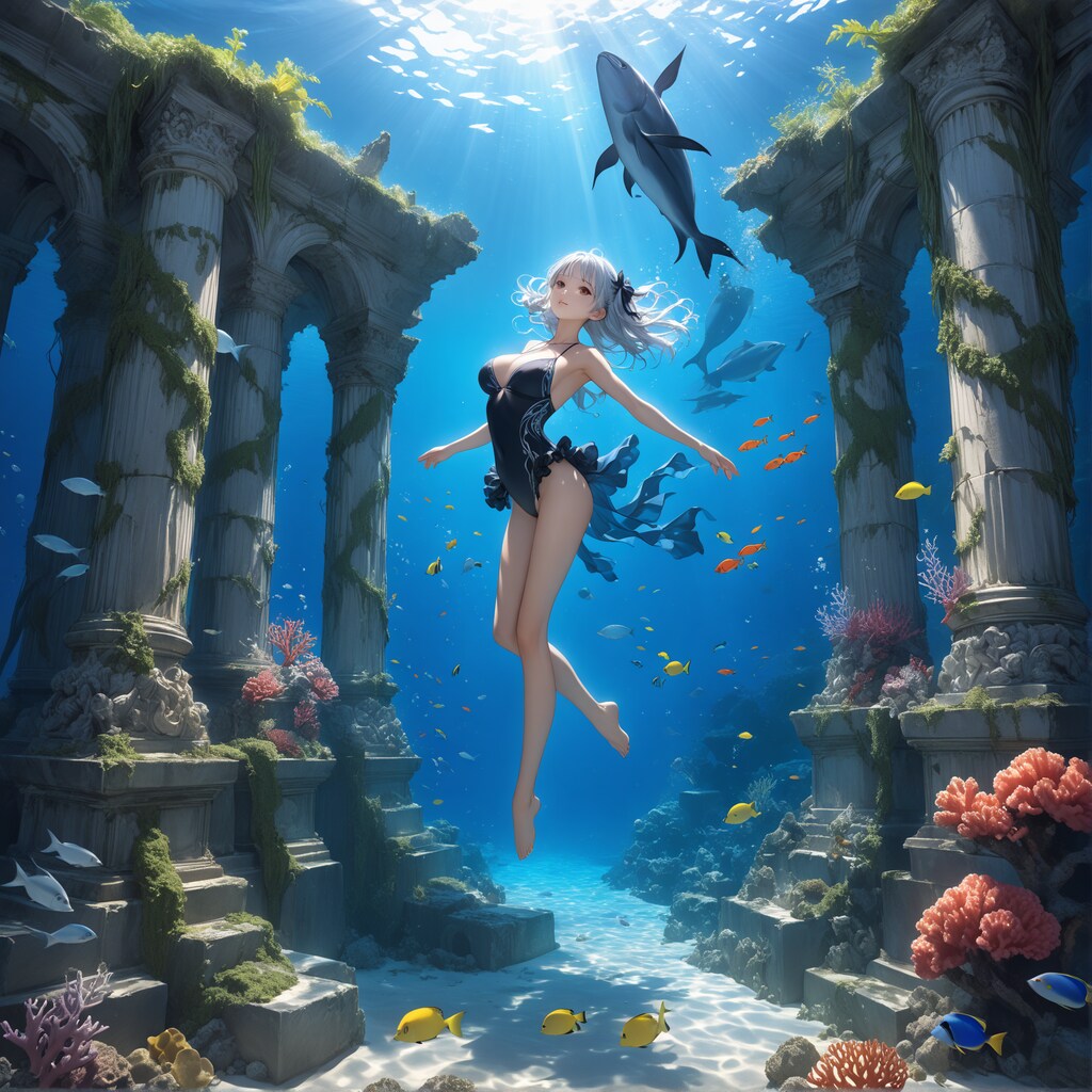 熱帯魚と一緒(12枚)