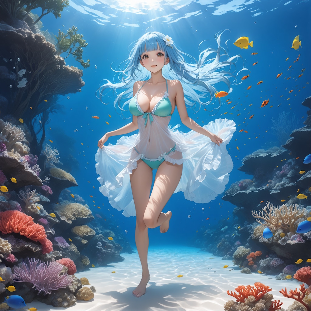 熱帯魚と一緒(12枚)