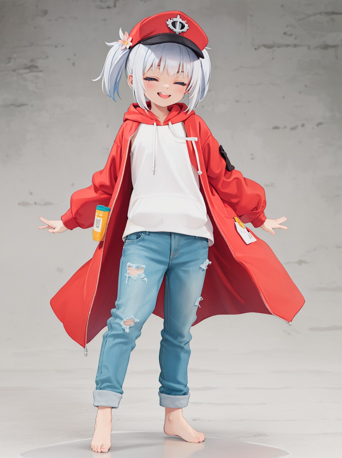 だぼだぼパーカーもええな | の人気AIイラスト・グラビア