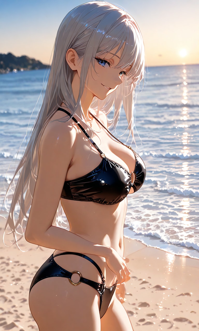 夕暮れ