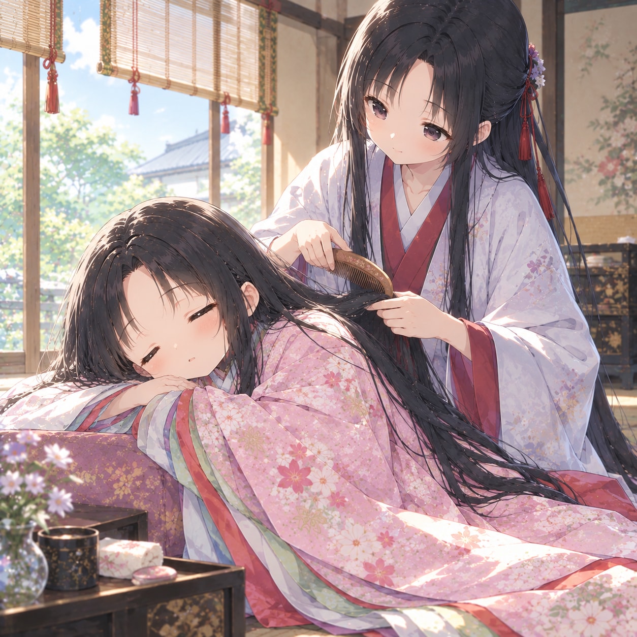 平安貴族幼女 | の人気AIイラスト・グラビア