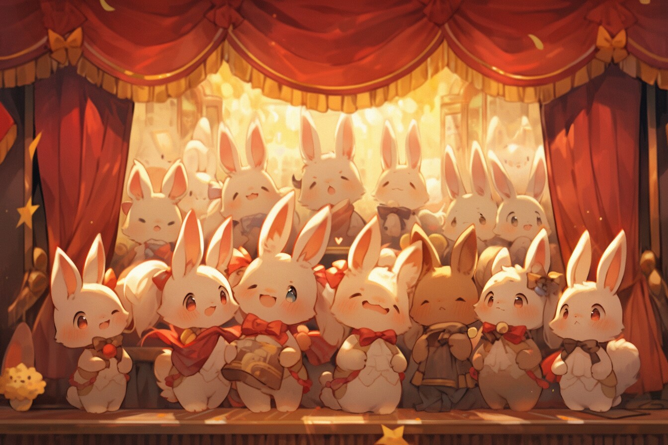 うさぎの学芸会