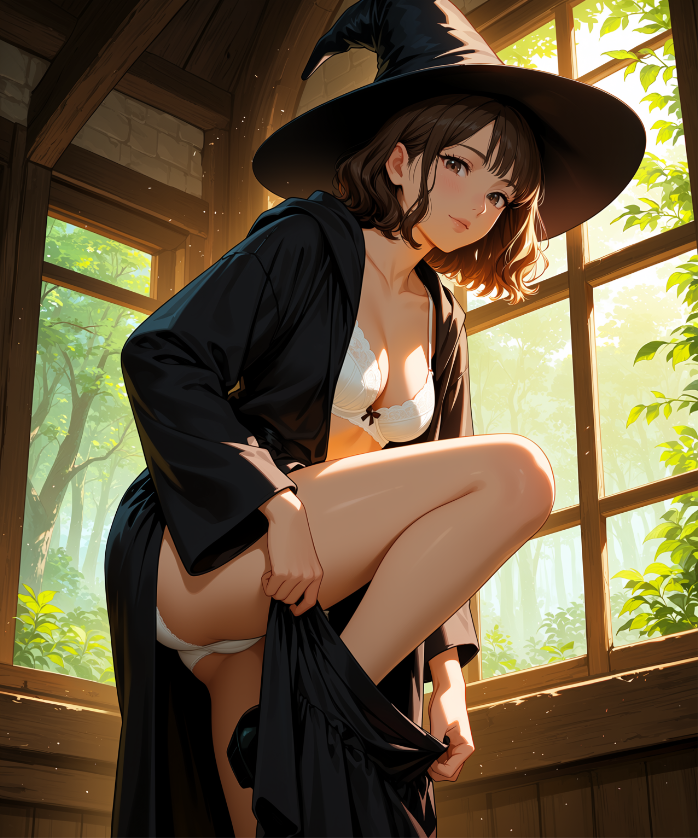 魔女の着替え