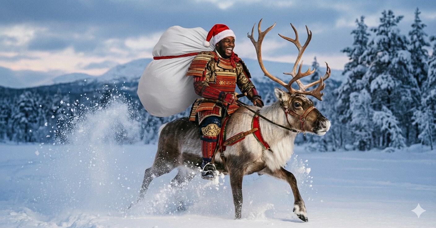 YASUKEサンタ参上 | の人気AIイラスト・グラビア