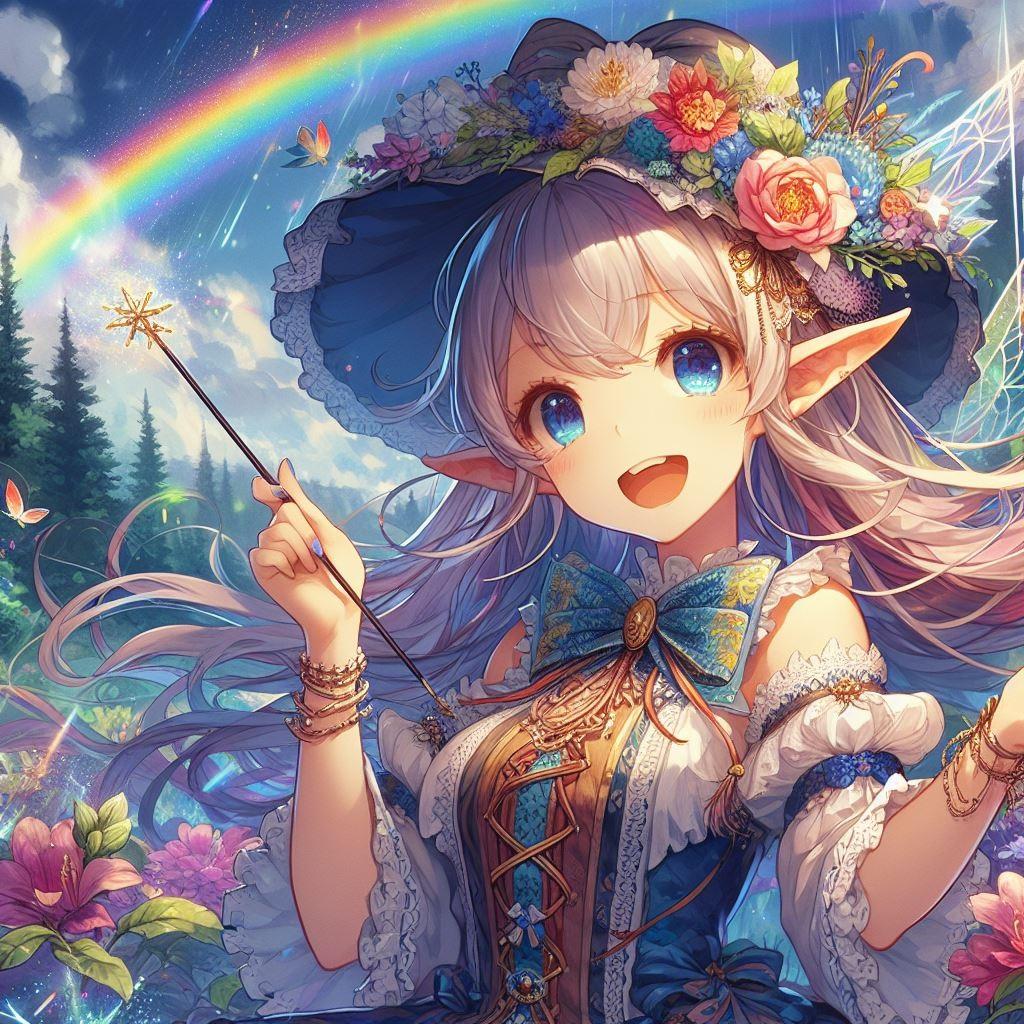 虹の魔法