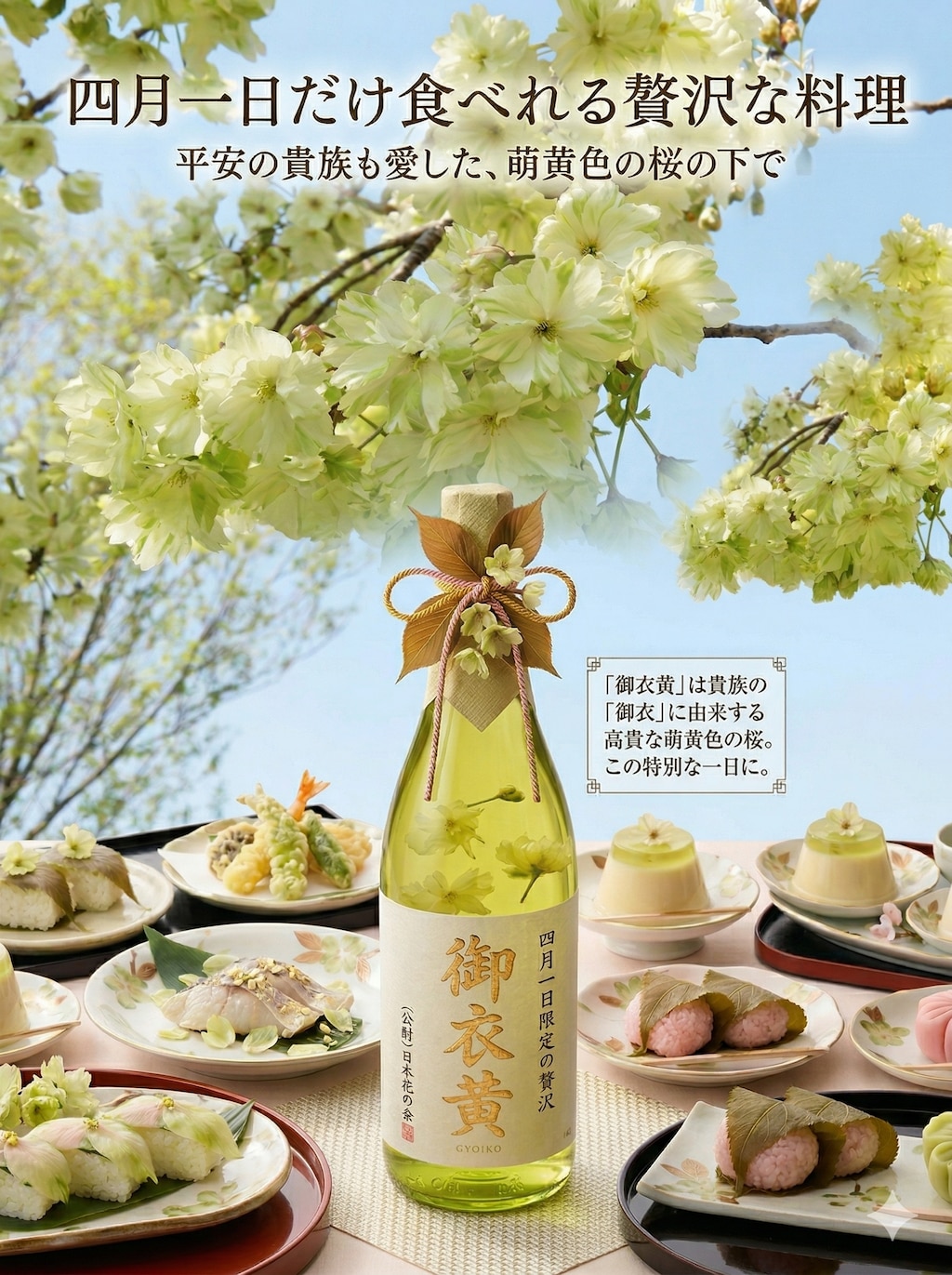 ４/１限定桜料理（エイプリルフールネタ）