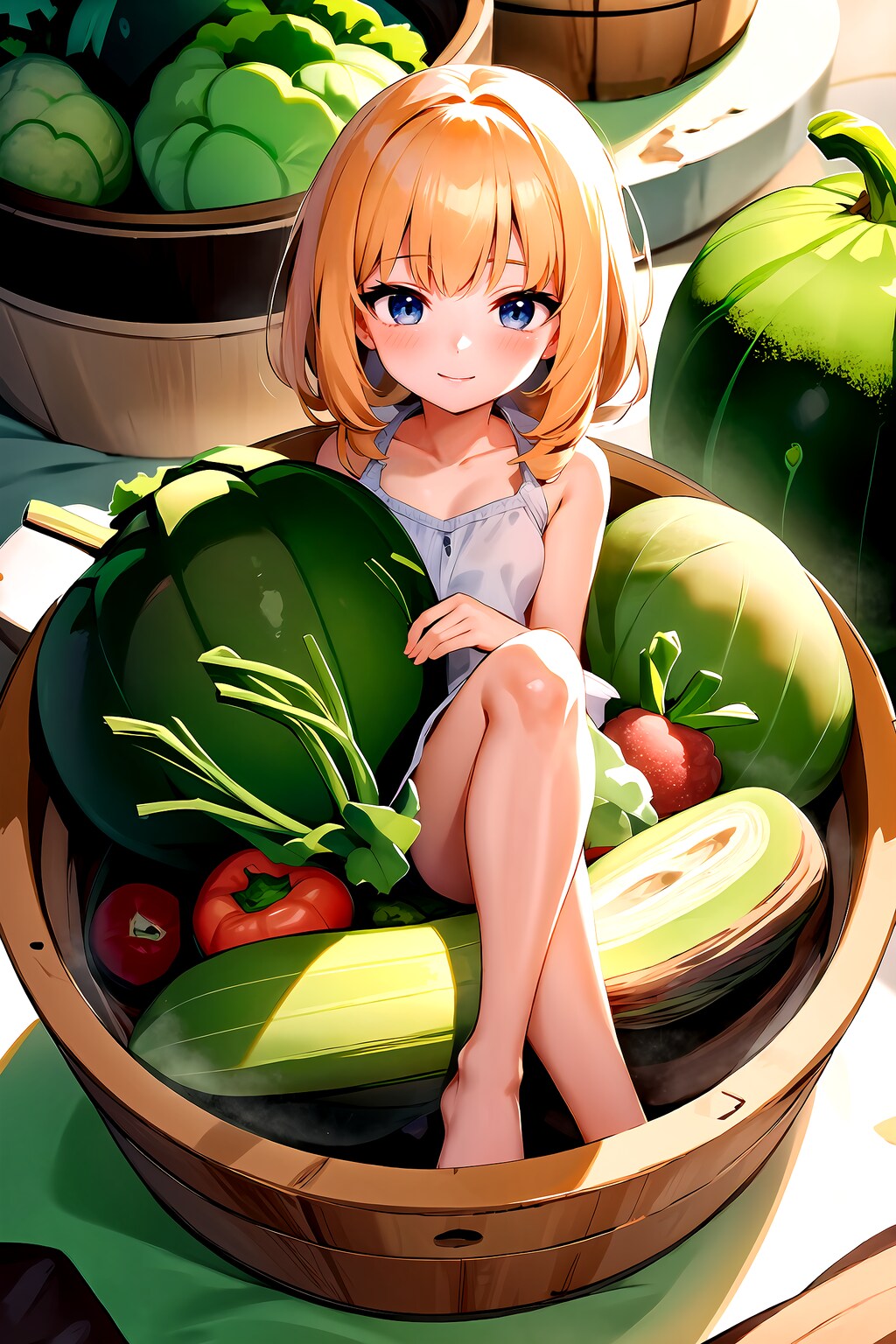 お野菜どうぞ～