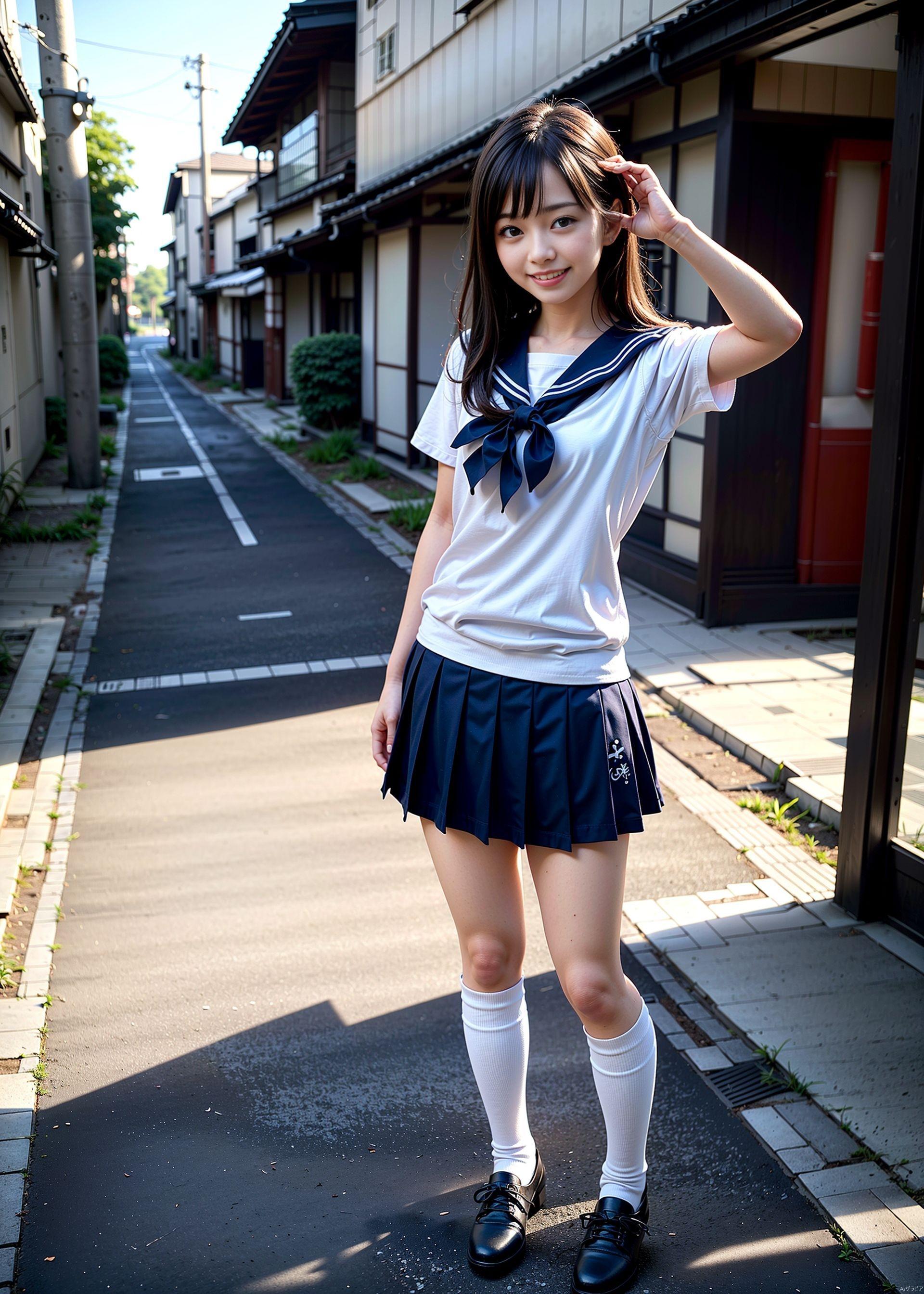 ここ通学路です