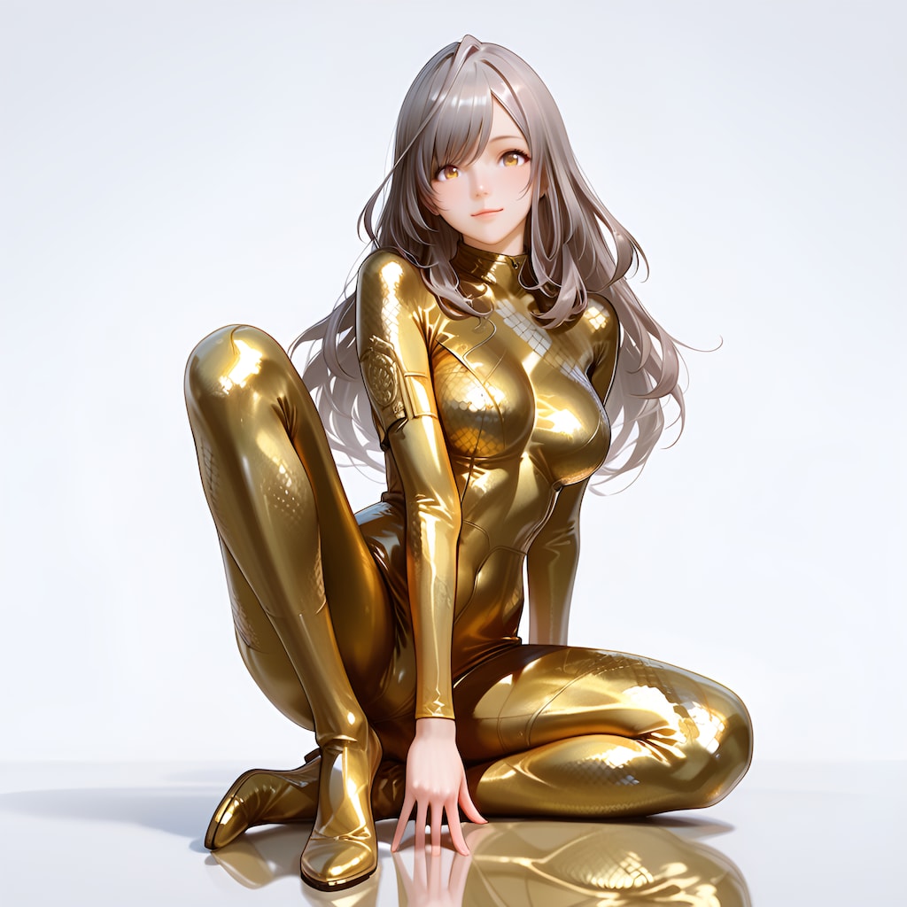 朝比奈月愛（AsahinaKagura）キャットスーツ