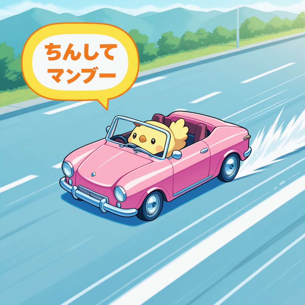 ドライブ喋るインコ