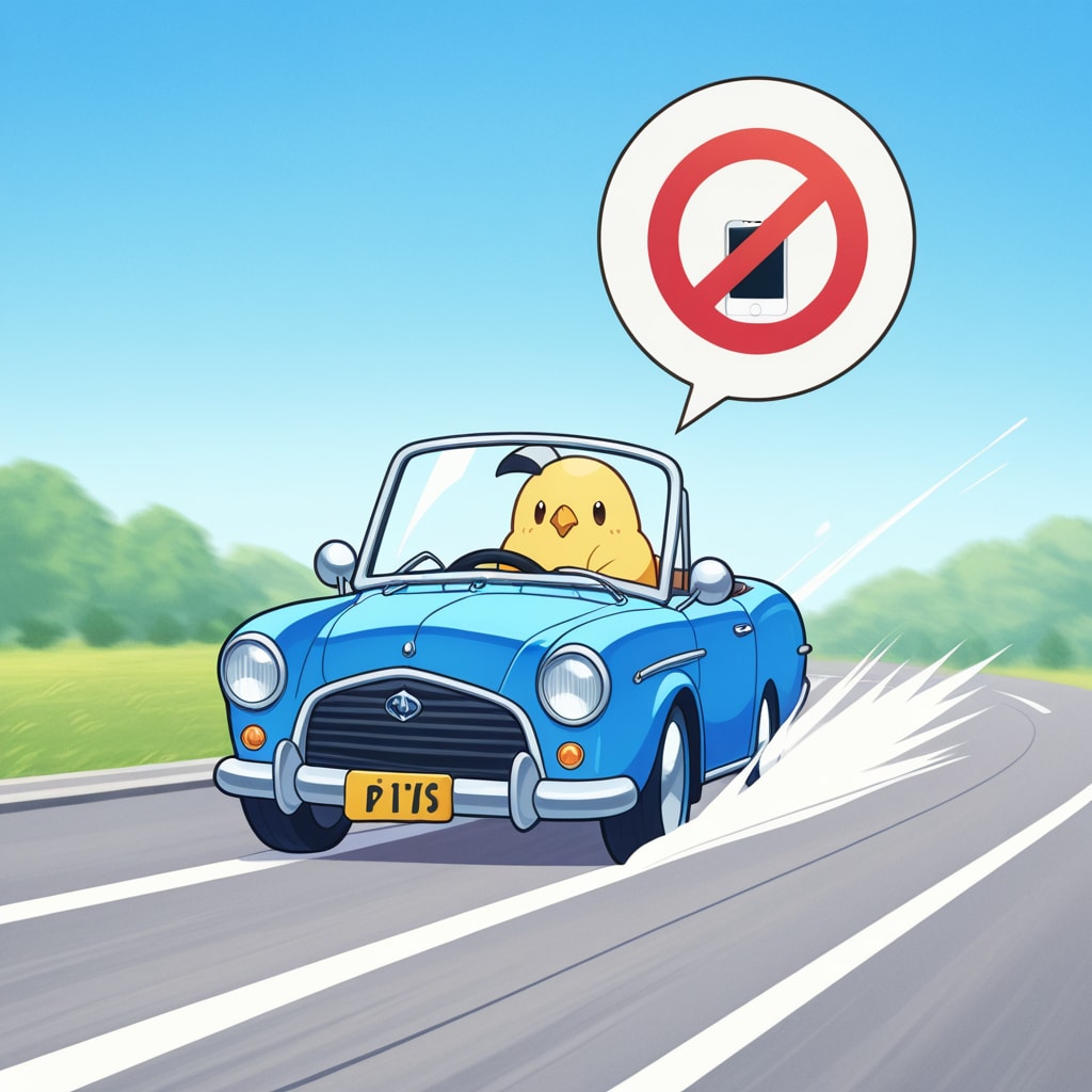 ドライブ喋るインコ