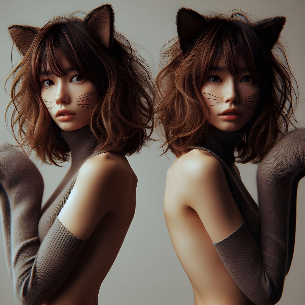 双子の猫