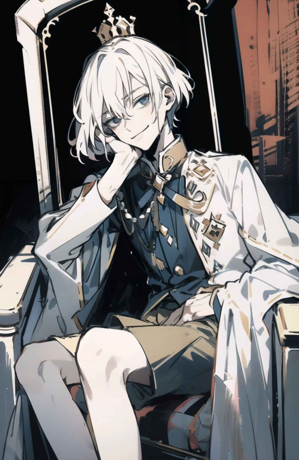 王は玉座で静かに嗤う