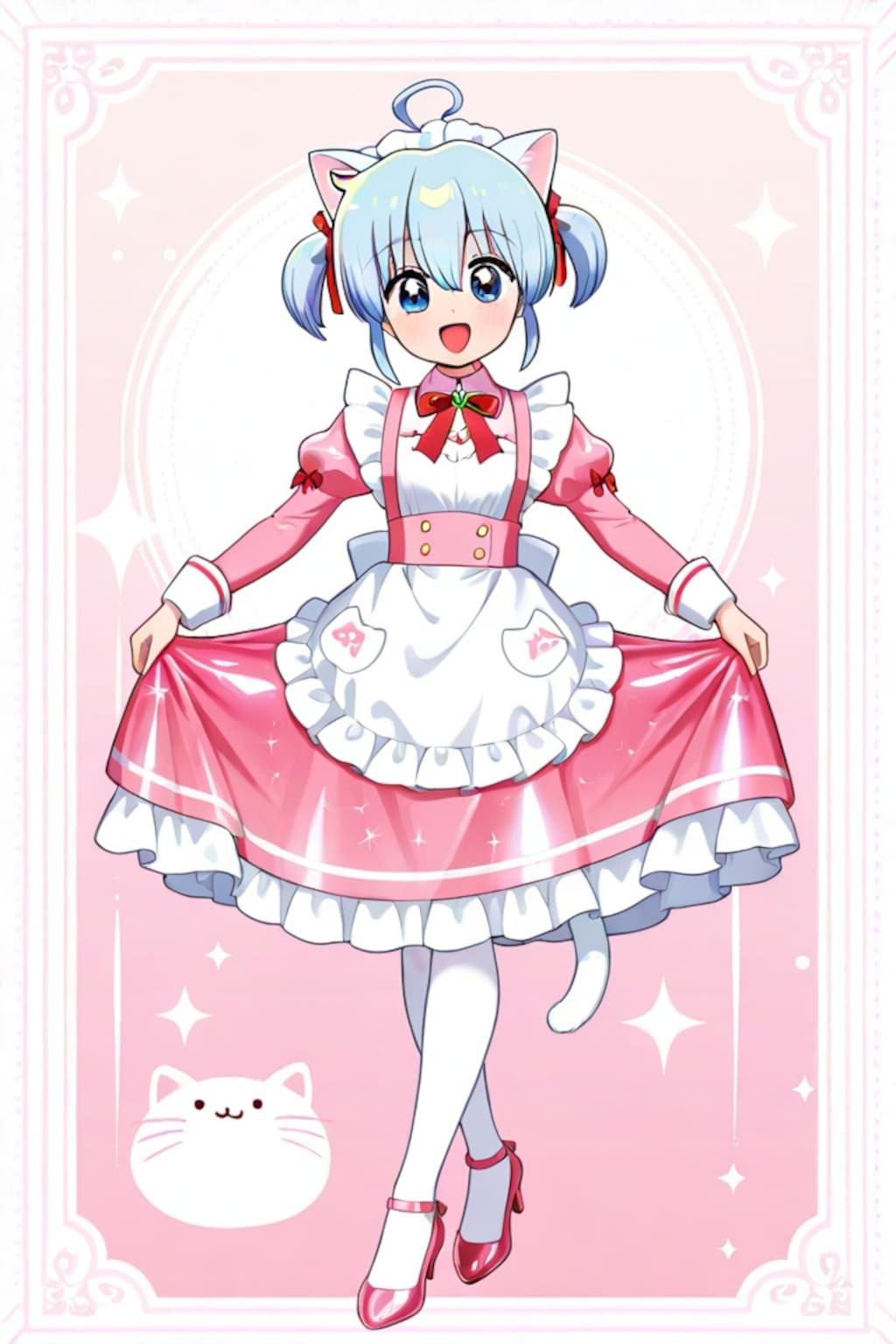 綾崎ハヤテ　メイド服2