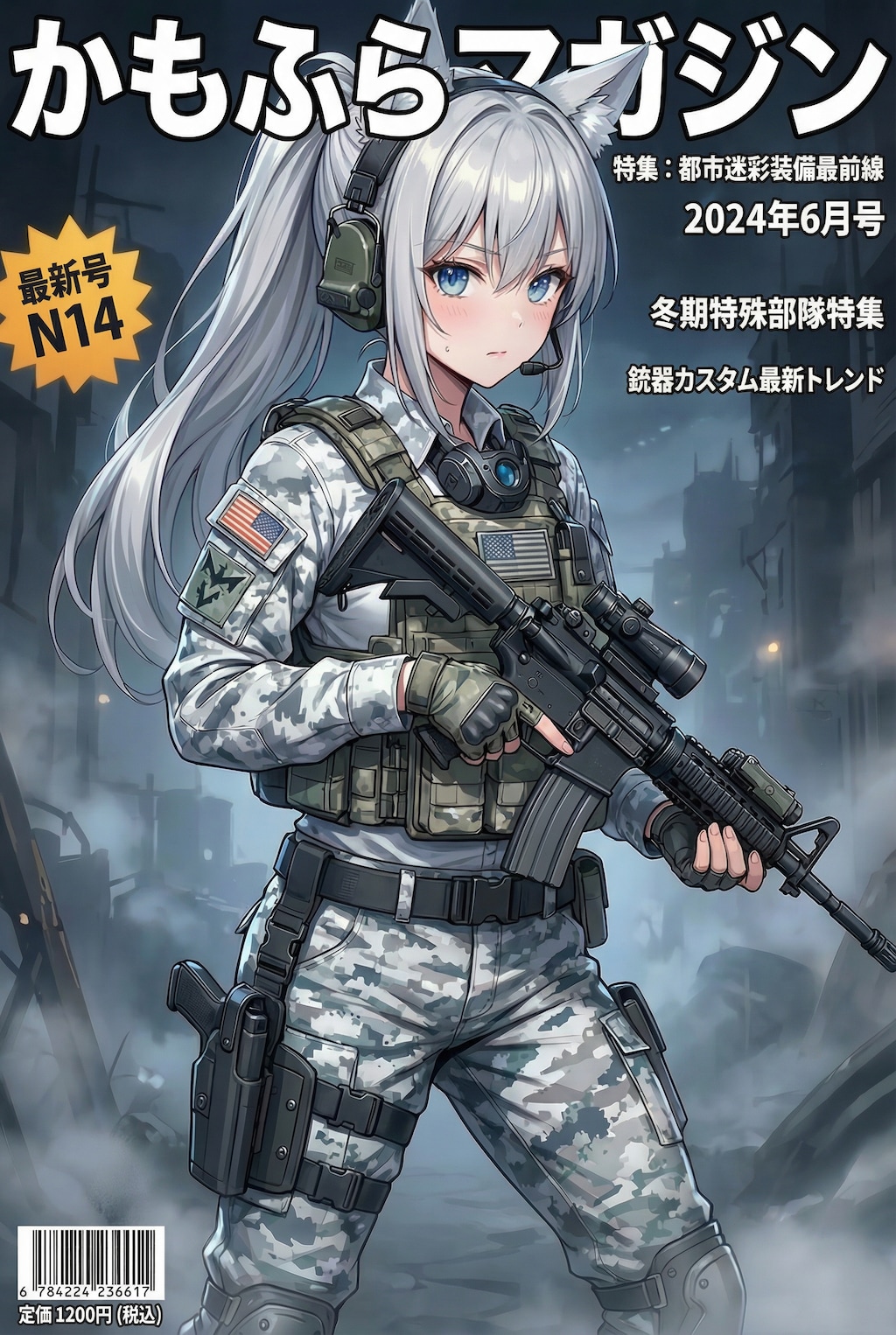 カモフラ情報誌「かもふらマガジン」新刊📕✨🐺