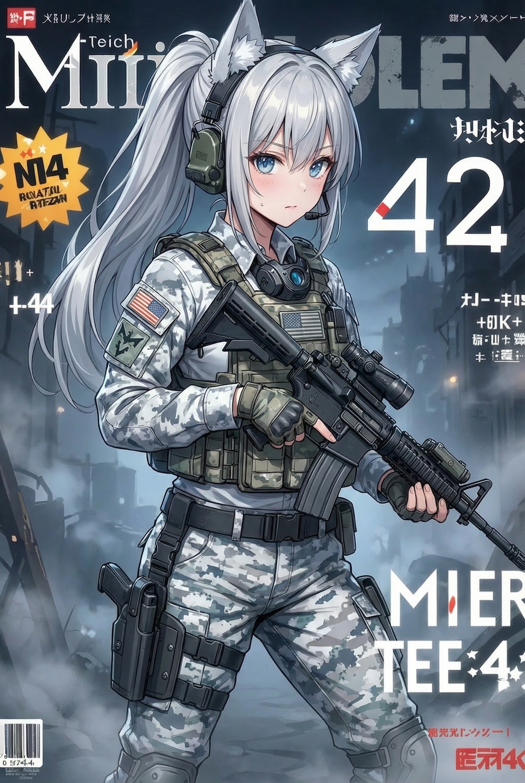 カモフラ情報誌「かもふらマガジン」新刊📕✨🐺