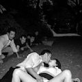 真夜中の公園 2枚目