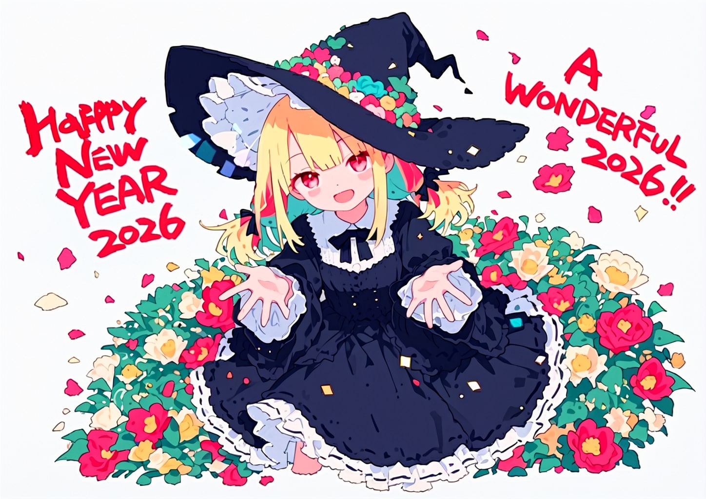 ハッピーニューイヤー | の人気AIイラスト・グラビア