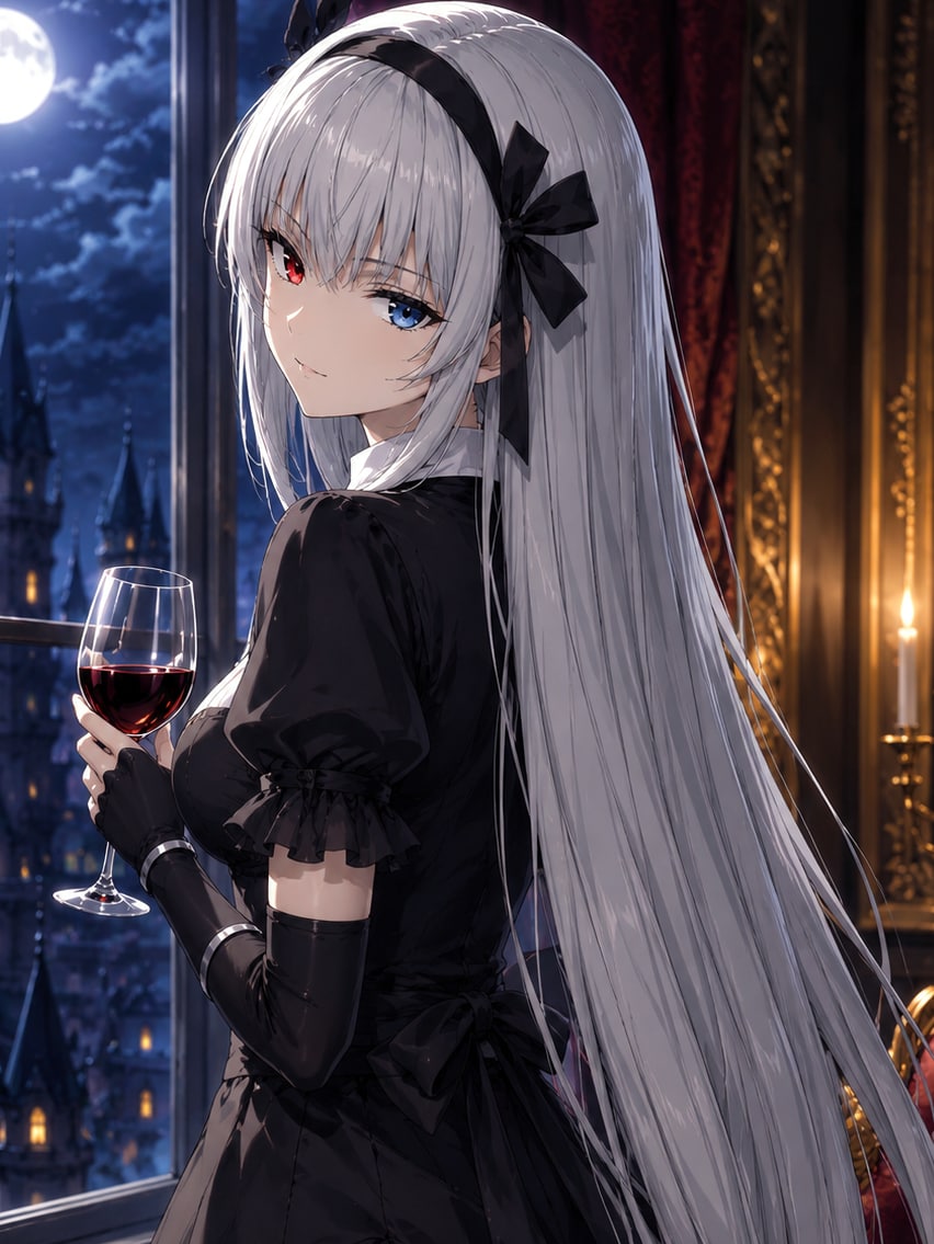 月下に佇む魔王 ― ルミナス・バレンタイン