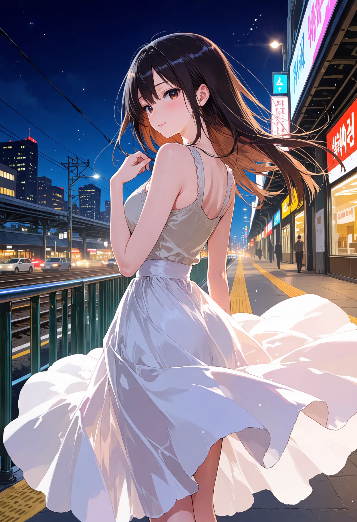 今夜の風、ちょっと特別だよ。 | の人気AIイラスト・グラビア