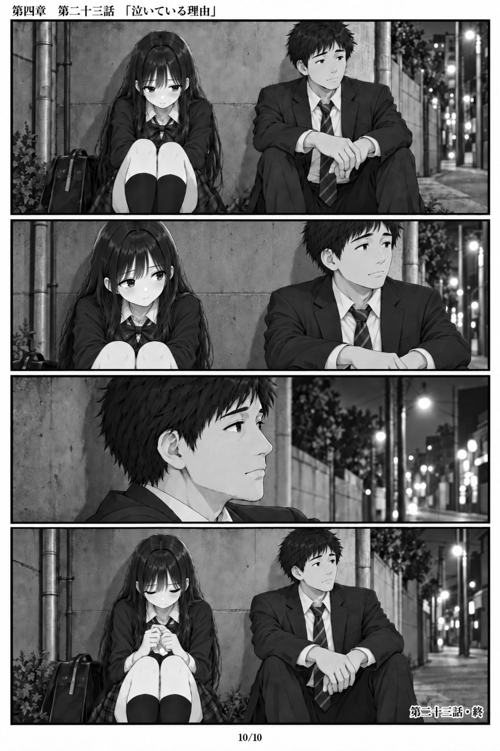 #23 はじめまして、知っている人　第四章　第二十三話　「泣いている理由」