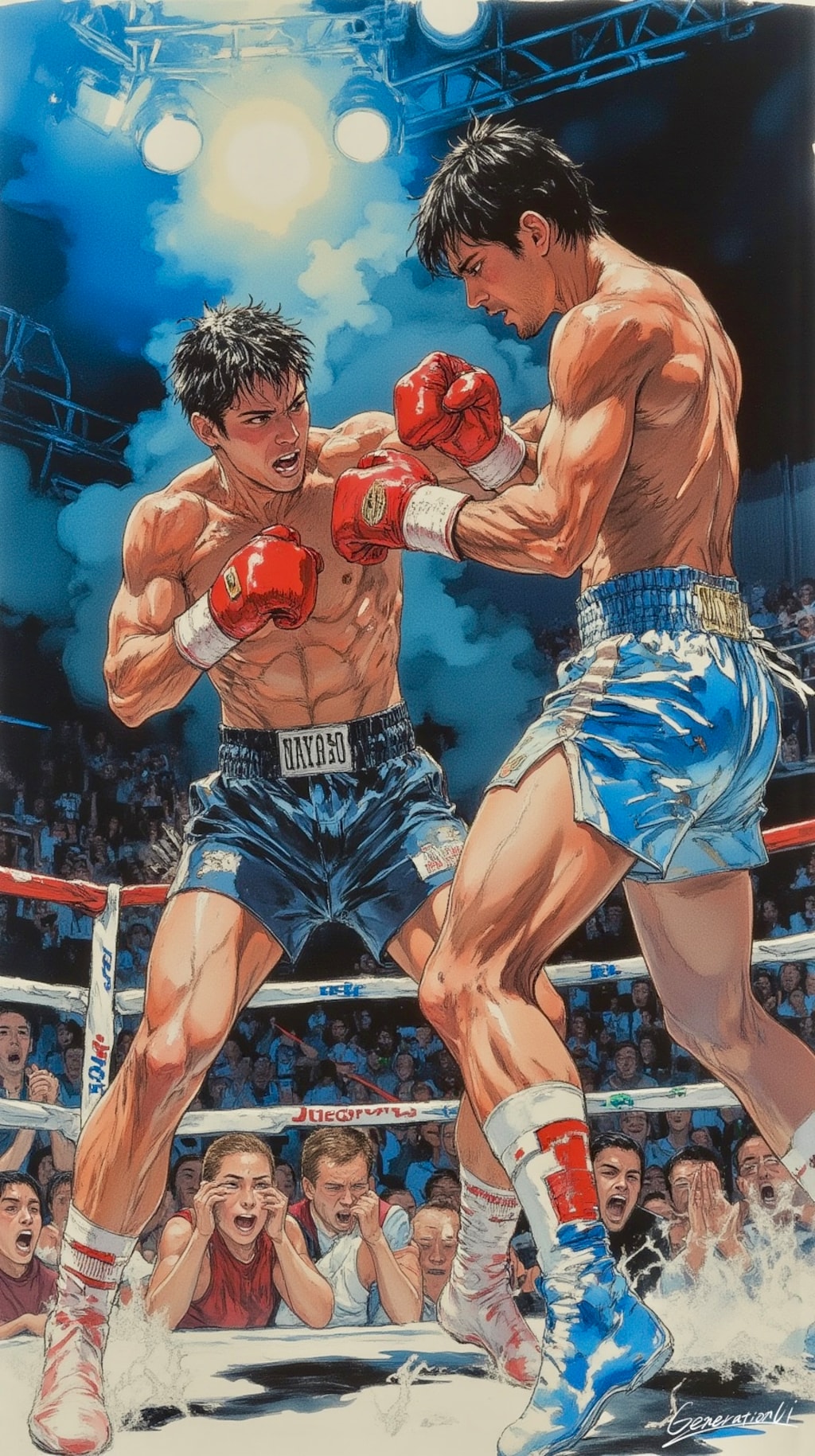 闘志、爆発。／スマホ壁紙アーカイブ