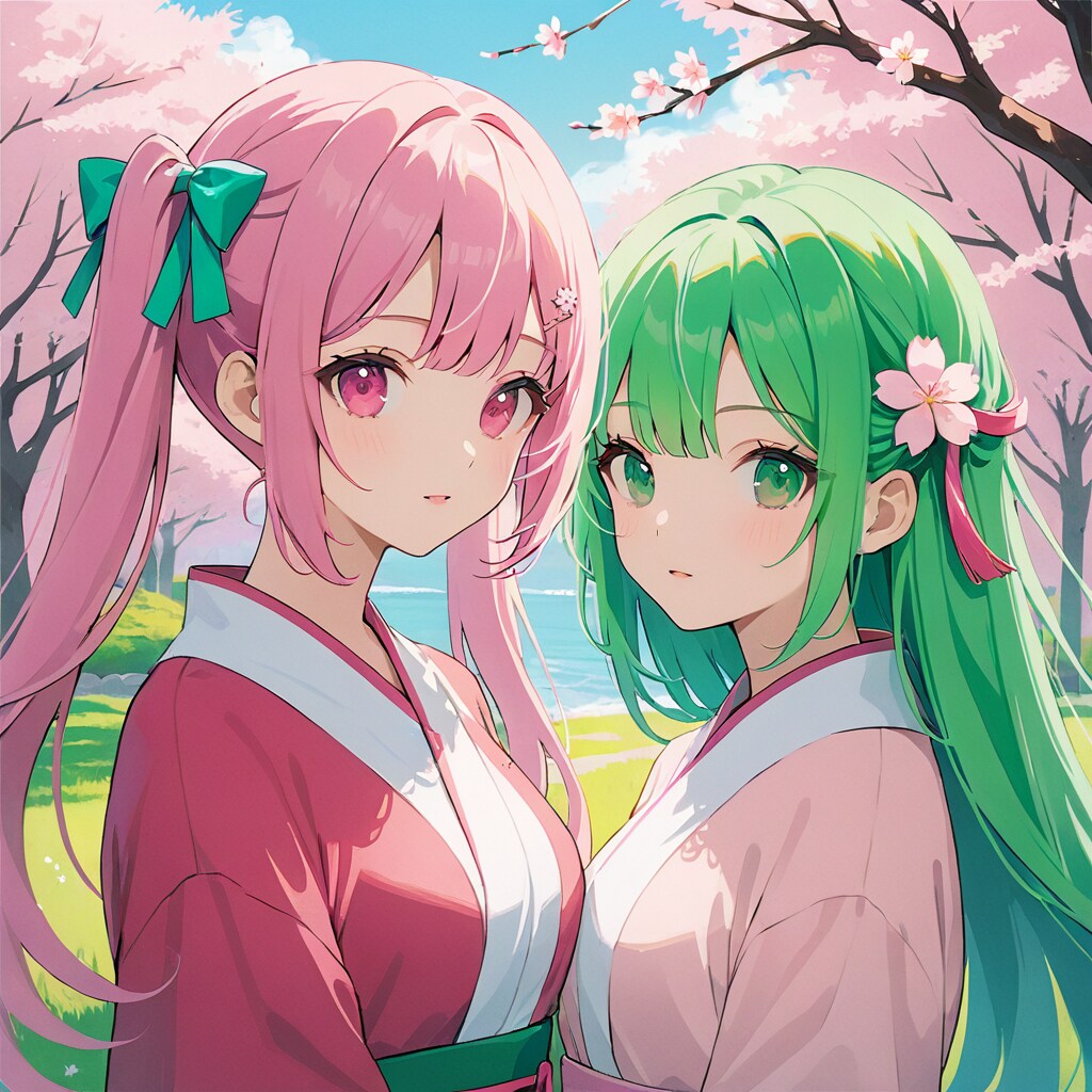 EMERALDちゃんと夜宵ちゃん