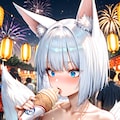 加賀さんと夏祭り-ちょっぴり叡智なハプニング（アズールレーン） 4枚目