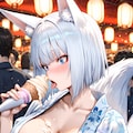 加賀さんと夏祭り-ちょっぴり叡智なハプニング（アズールレーン） 3枚目