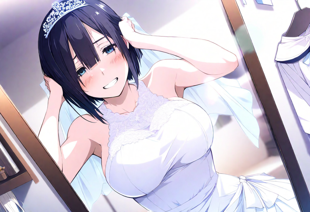 「ボクってこんなにキレイだっけ？」