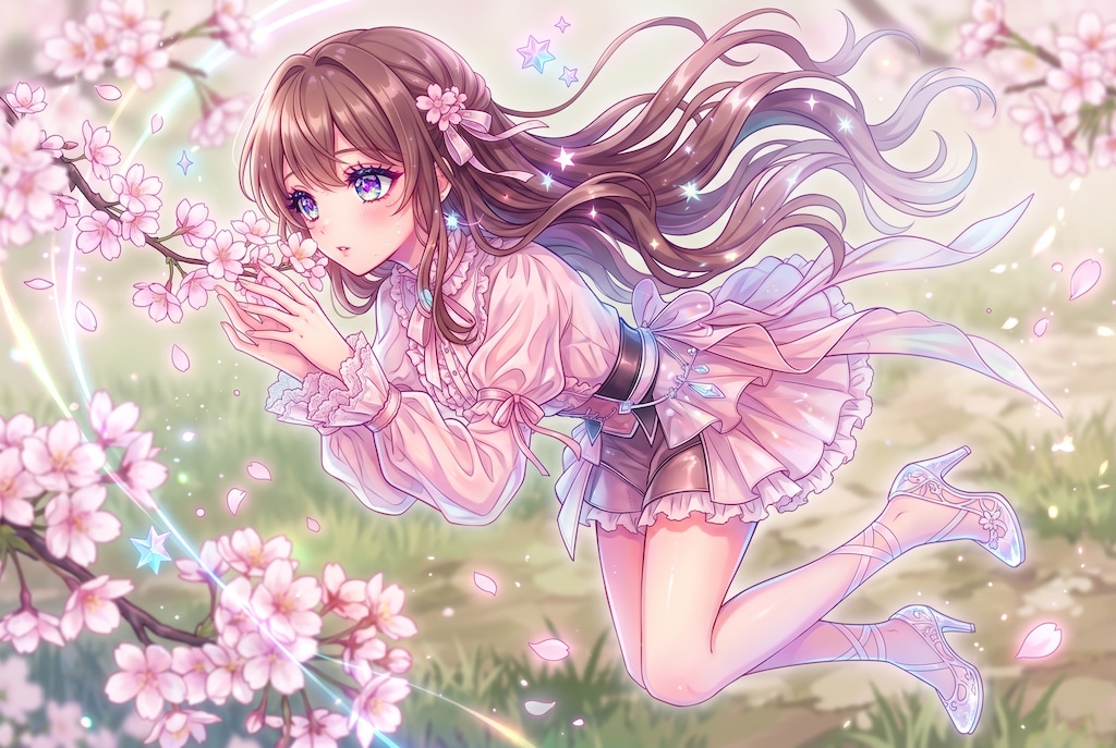 花霞の中の微睡